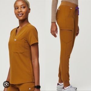 Atlantic Fall burnt orange top and bottom